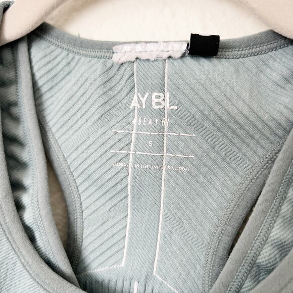 [AYBL] Teal Seamless Reflex Sports Bra & Legging Matching Set Size Small S - Picture 11 of 16